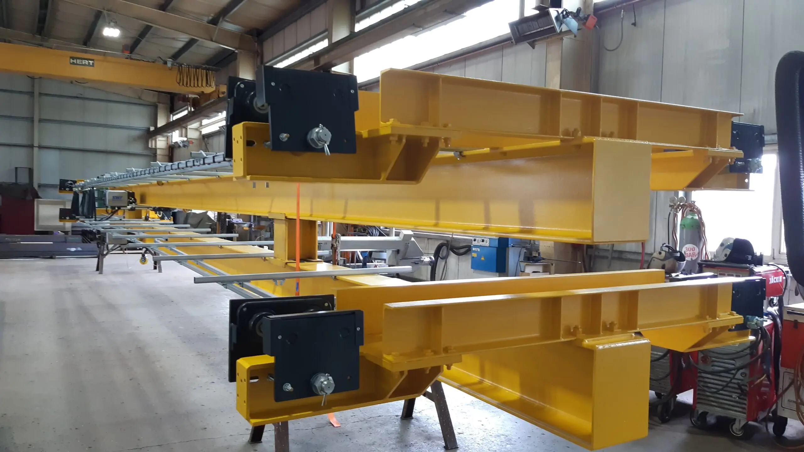 Kranbahn in der Montage