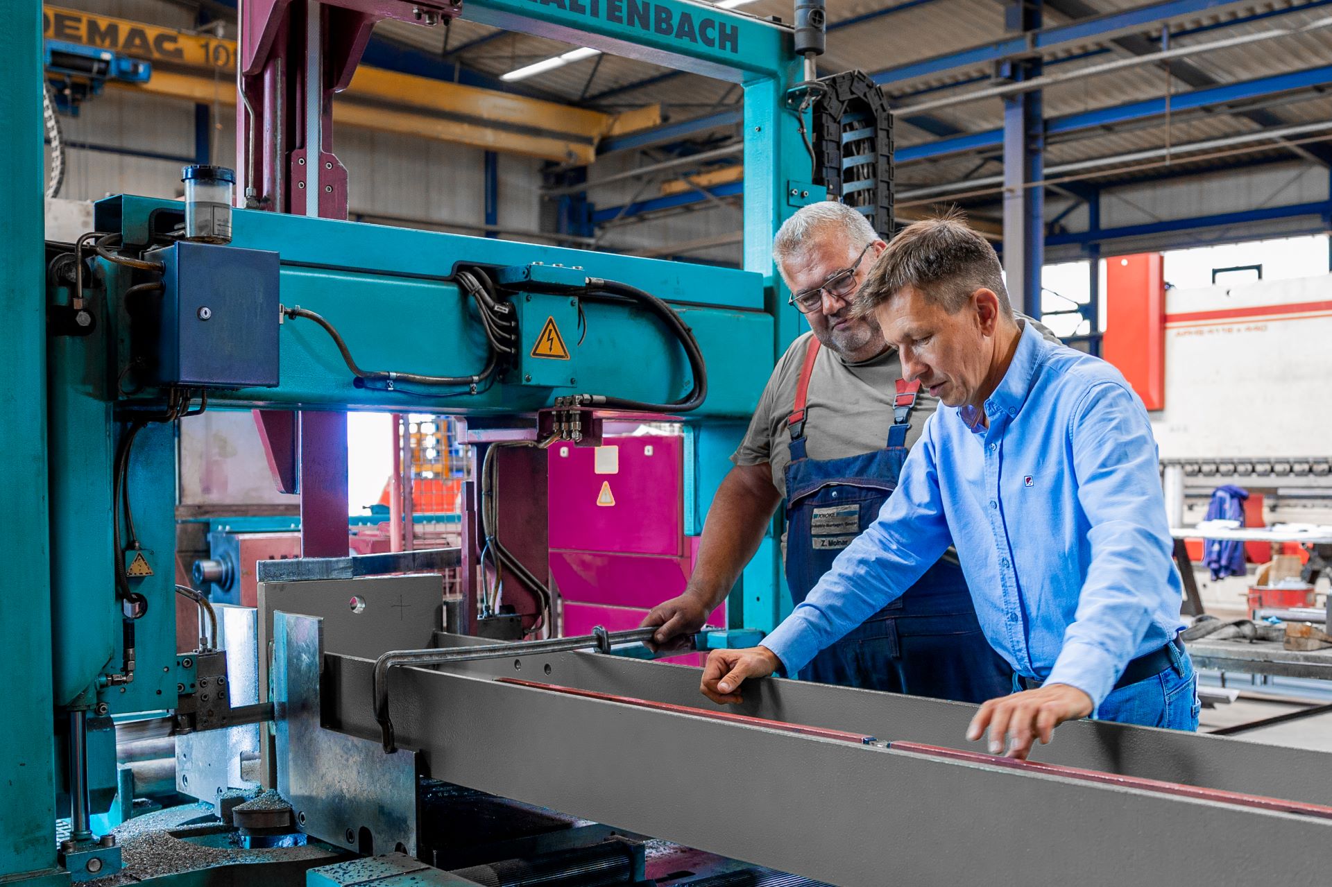 Teamarbeit in unserer Werkstatt