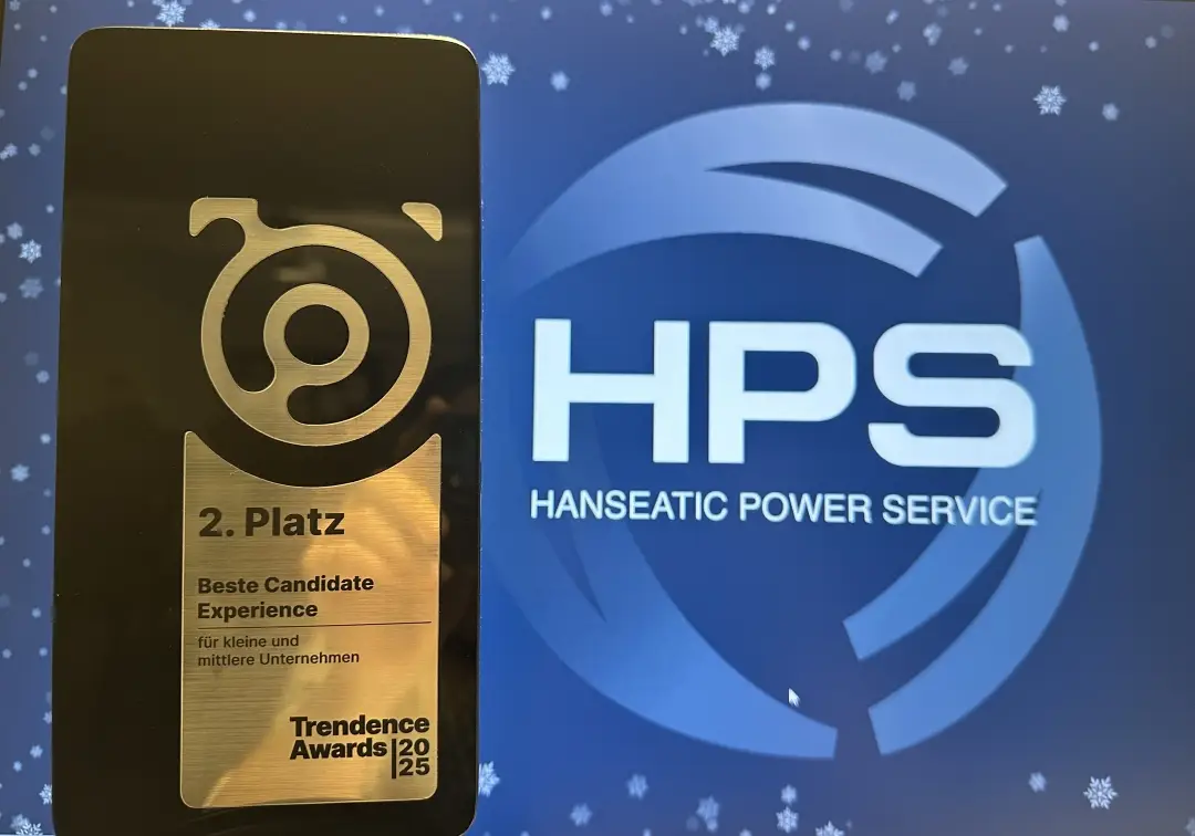 Award für den 2. Platz in der Kategorie "Beste Candidate Experience" bei den Trendence Awards 2025